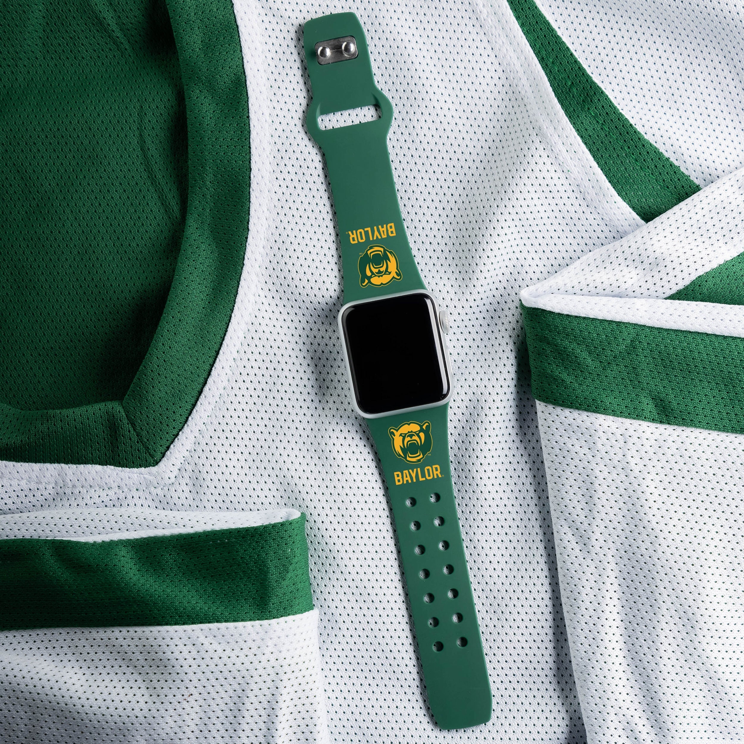 Baylor Bears HD Apple Watch Band 21