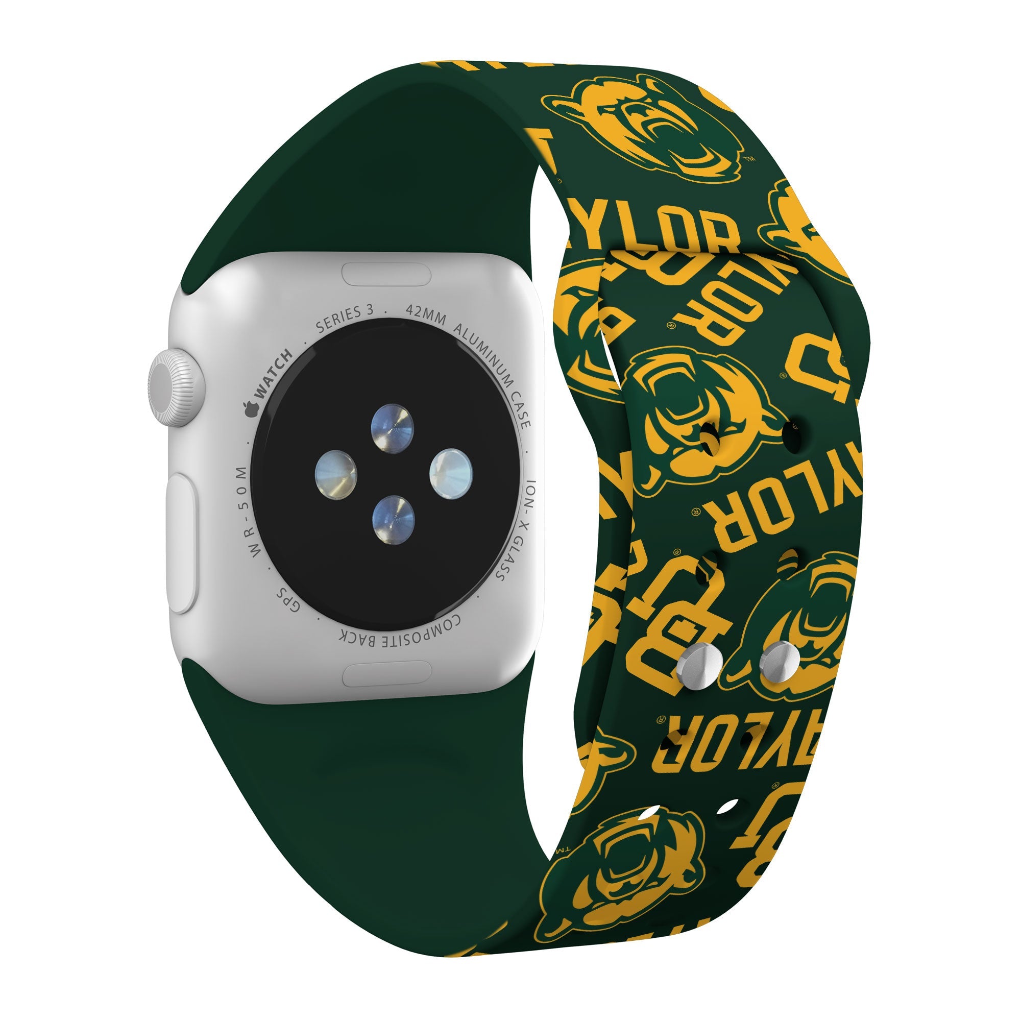 Baylor Bears HD Apple Watch Band 17