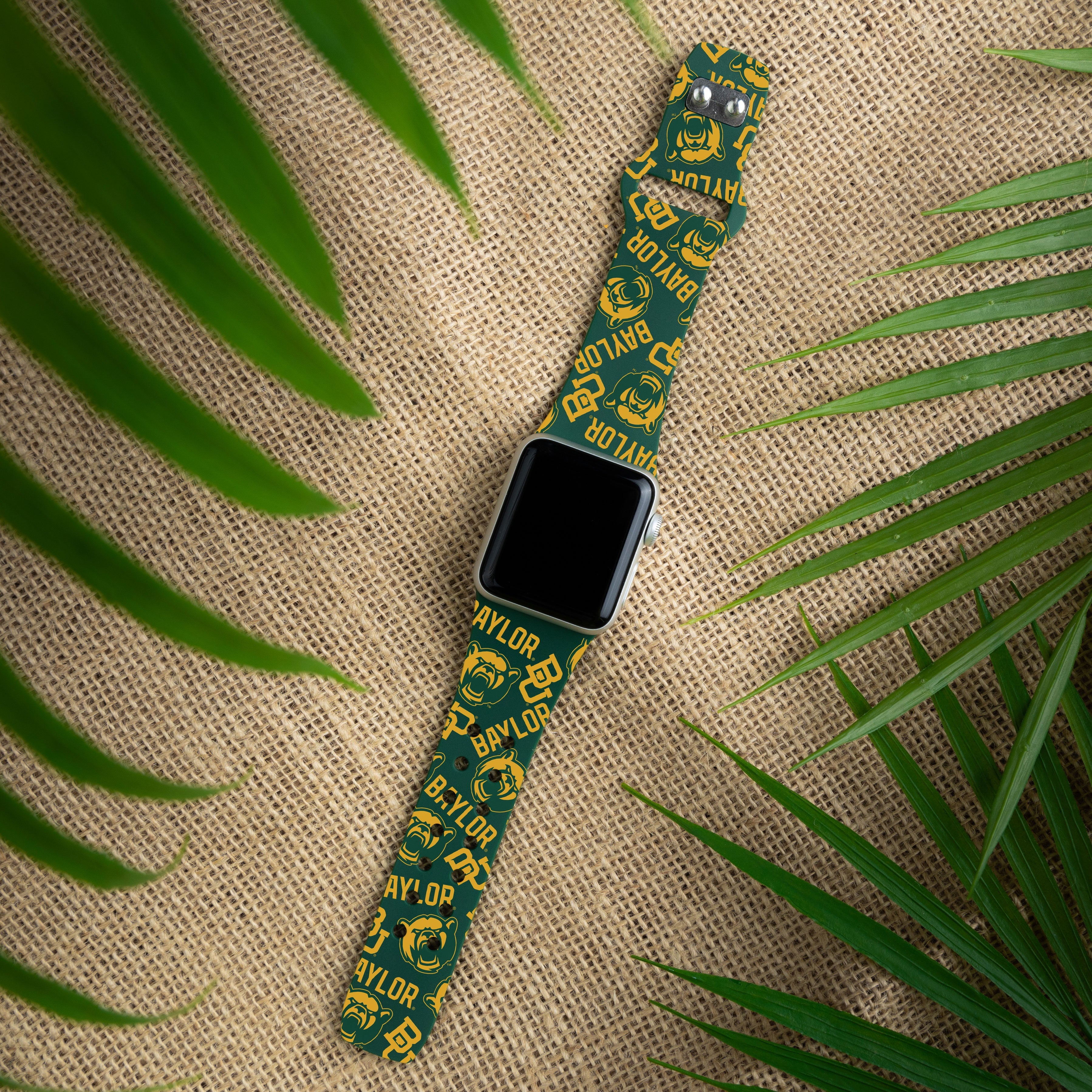 Baylor Bears HD Apple Watch Band 14