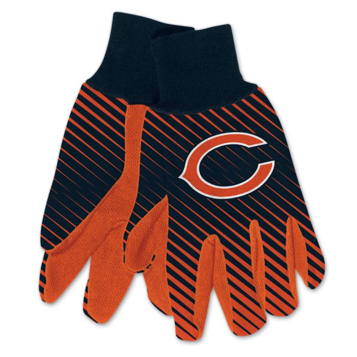 Chicago Bears Adult Two-Tone Gloves 1