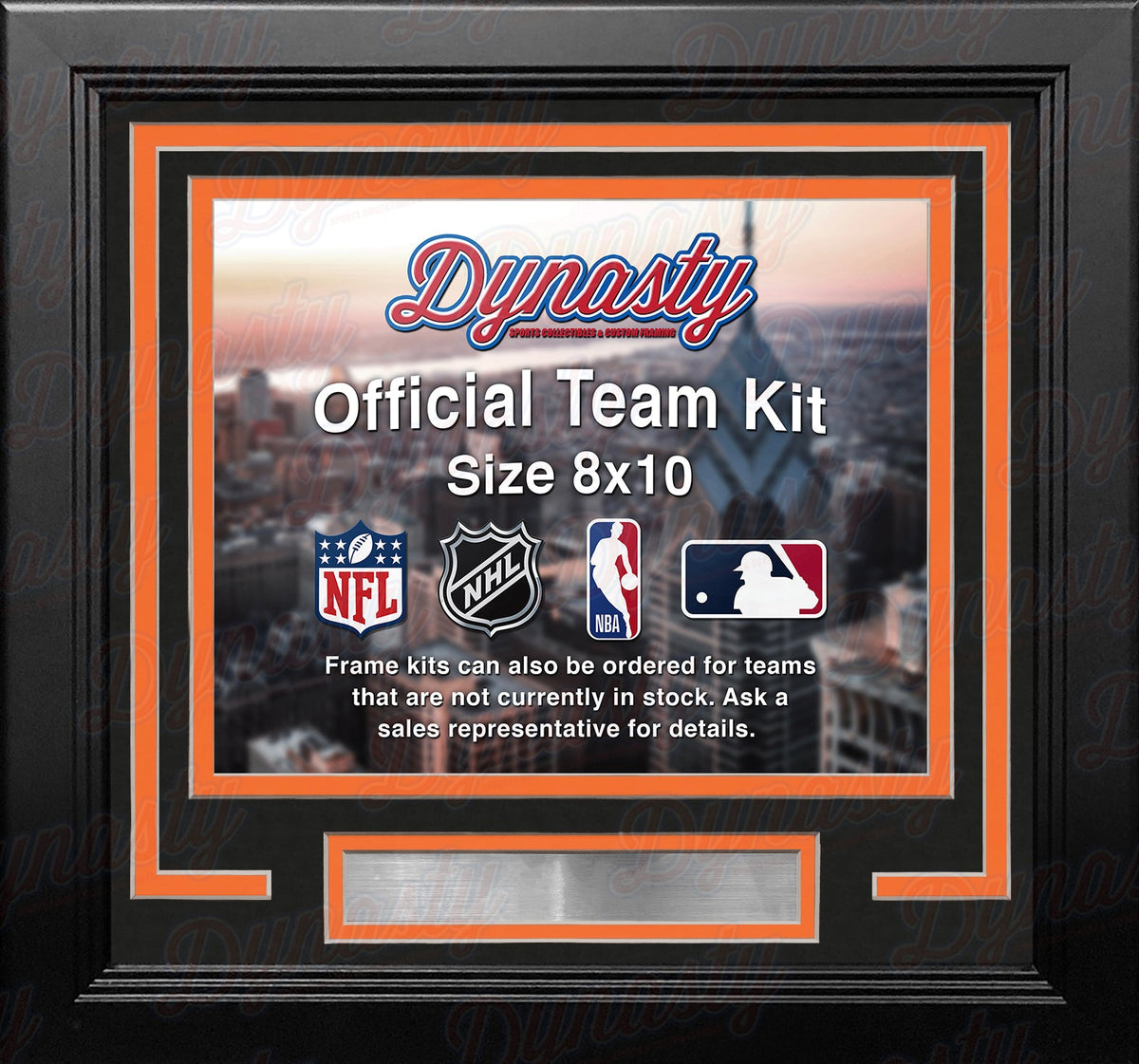 Phoenix Suns Custom NBA Basketball 8x10 Picture Frame Kit (Multiple Colors) 3
