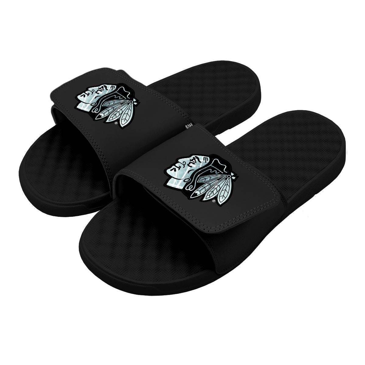 Chicago Blackhawks Ice Mask Slides