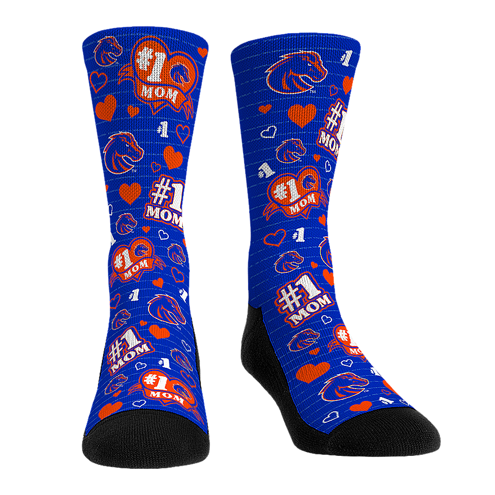 Boise State Broncos - #1 Mom | Rock 'Em Socks