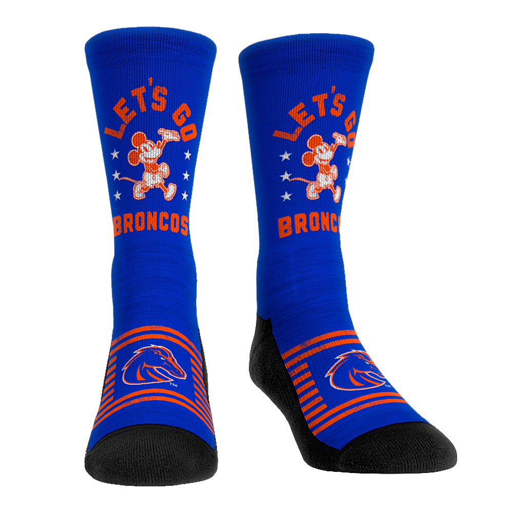 Boise State Broncos - Disney  - Let’s Go! | Rock 'Em Socks