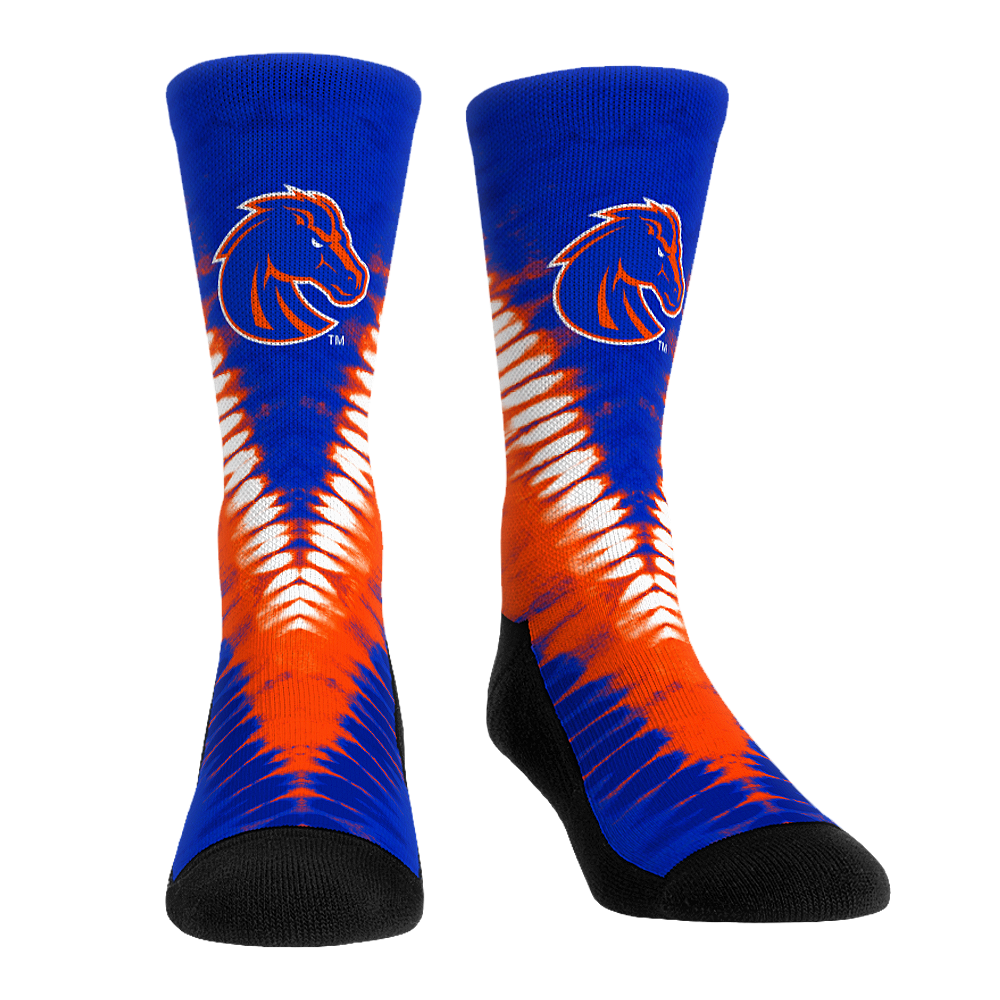Boise State Broncos - V Shape Tie Dye | Rock 'Em Socks