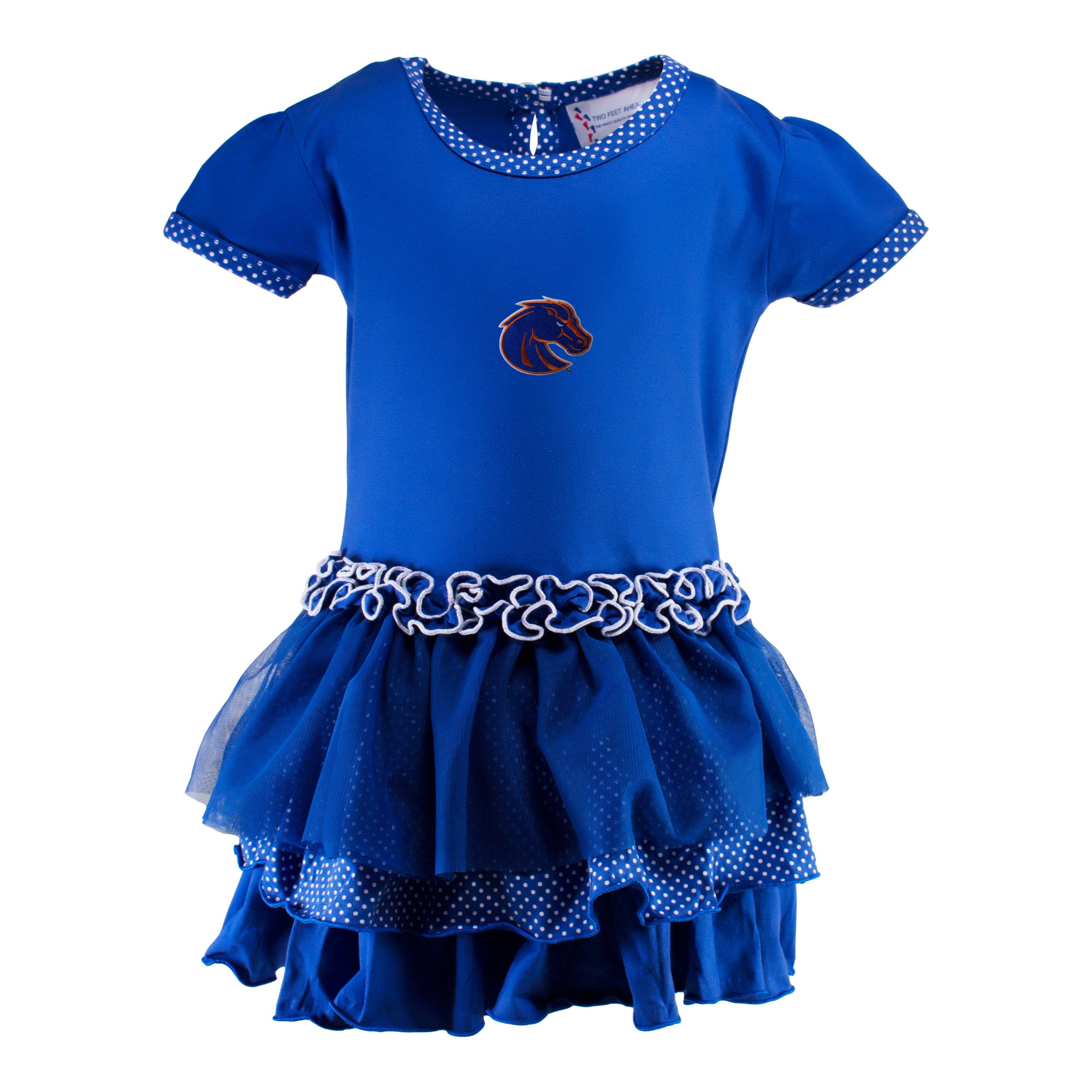 Boise State Pin Dot Tutu Dress | Two Feet Ahead
