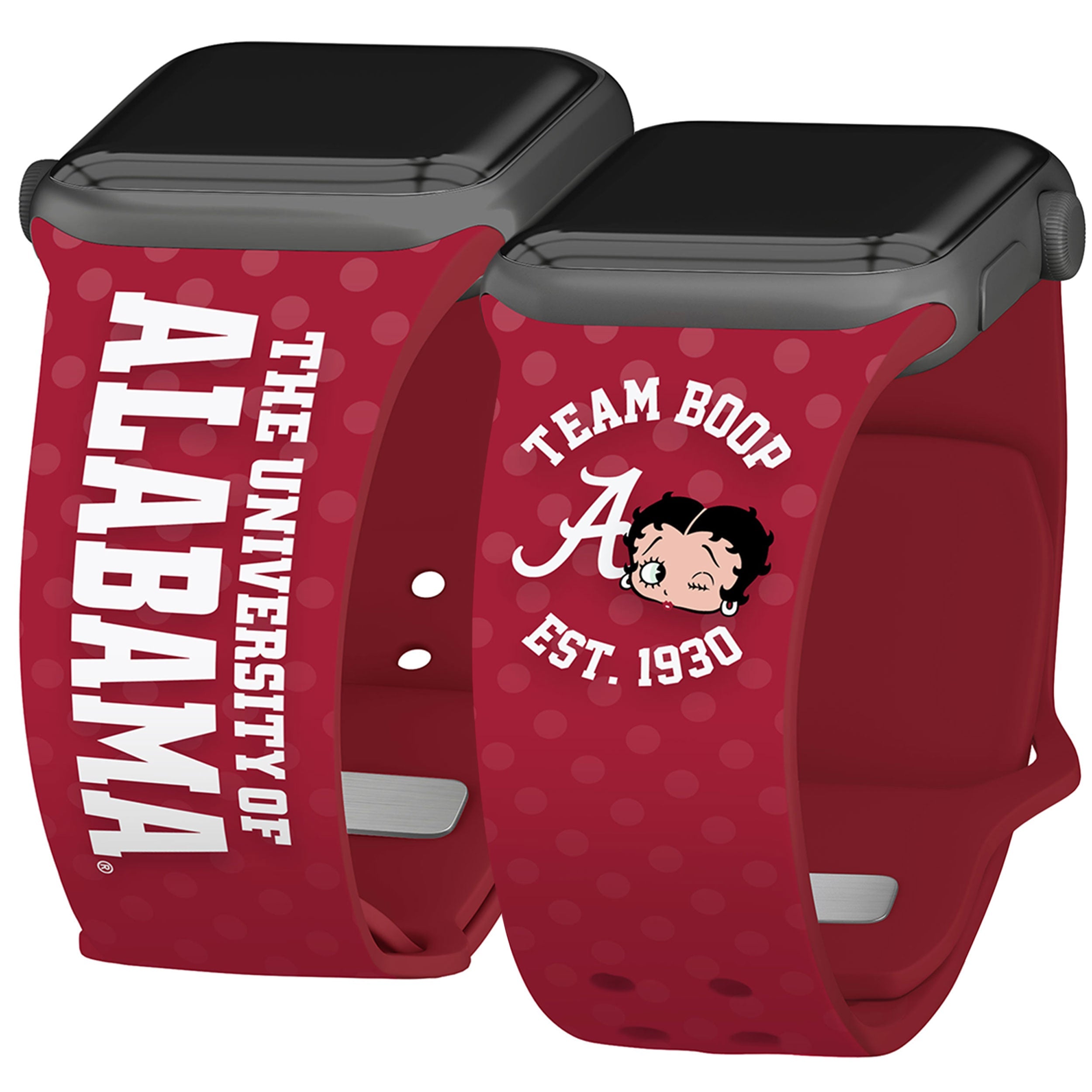 Alabama Crimson Tide X Betty Boop HD Apple Watch Band 1