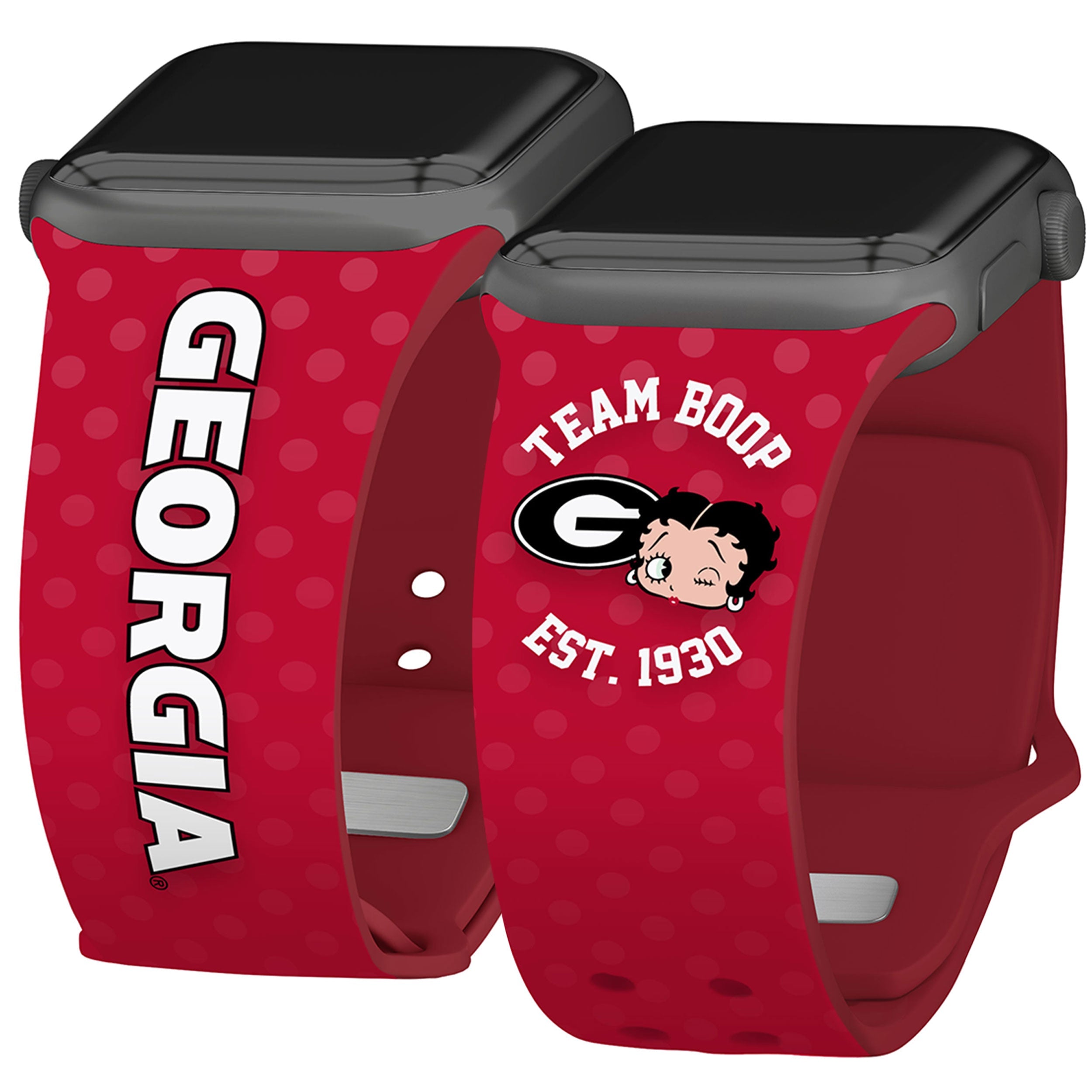 Georgia Bulldogs X Betty Boop HD Apple Watch Band 1