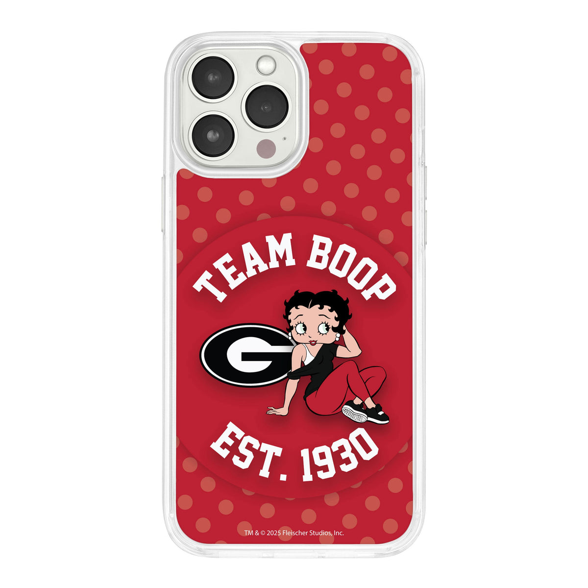 Georgia Bulldogs X Betty Boop HD Apple iPhone 12 Mag-Safe Phone Case | Affinity Bands