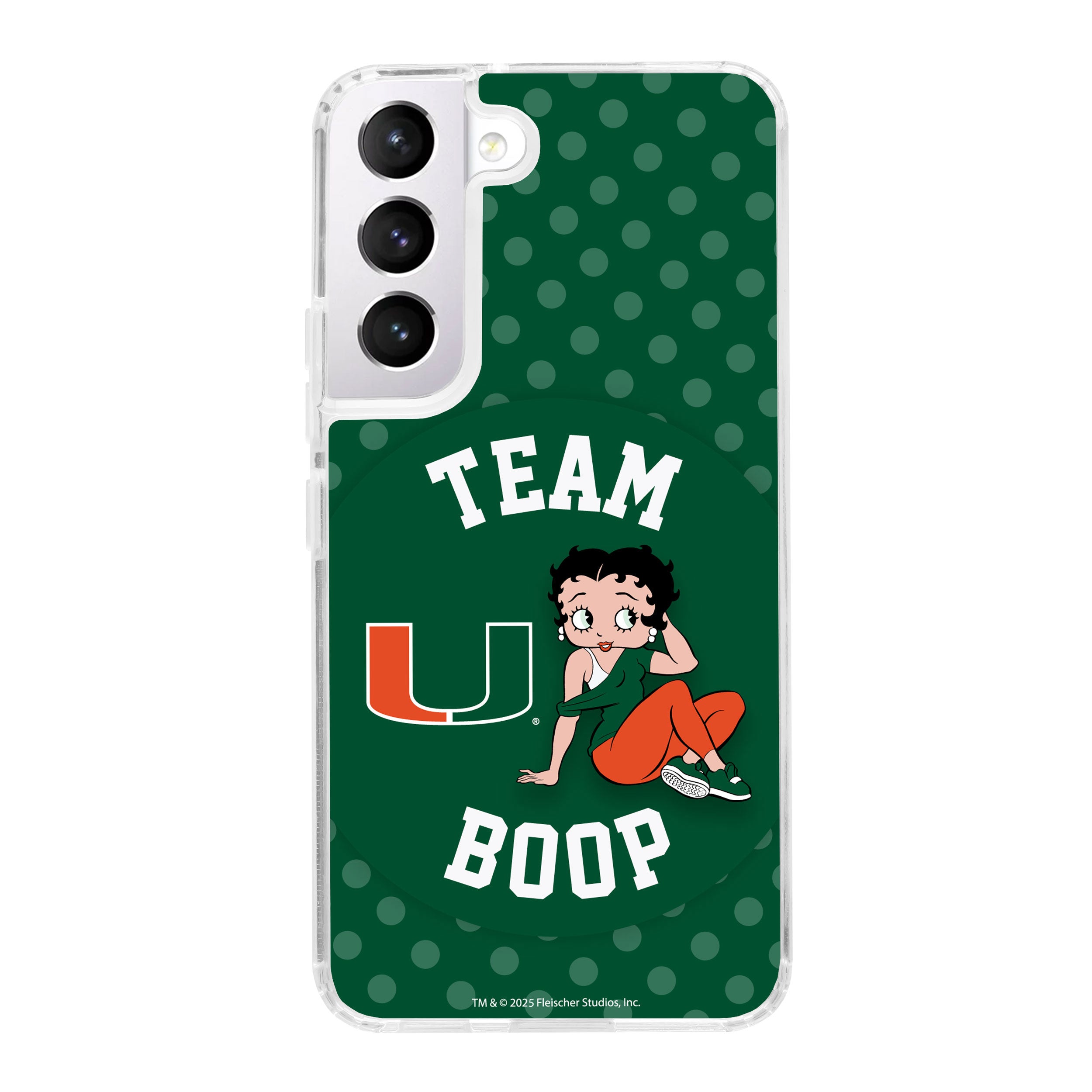 Miami Hurricanes X Betty Boop HD Samsung Galaxy S24 Phone Case 1