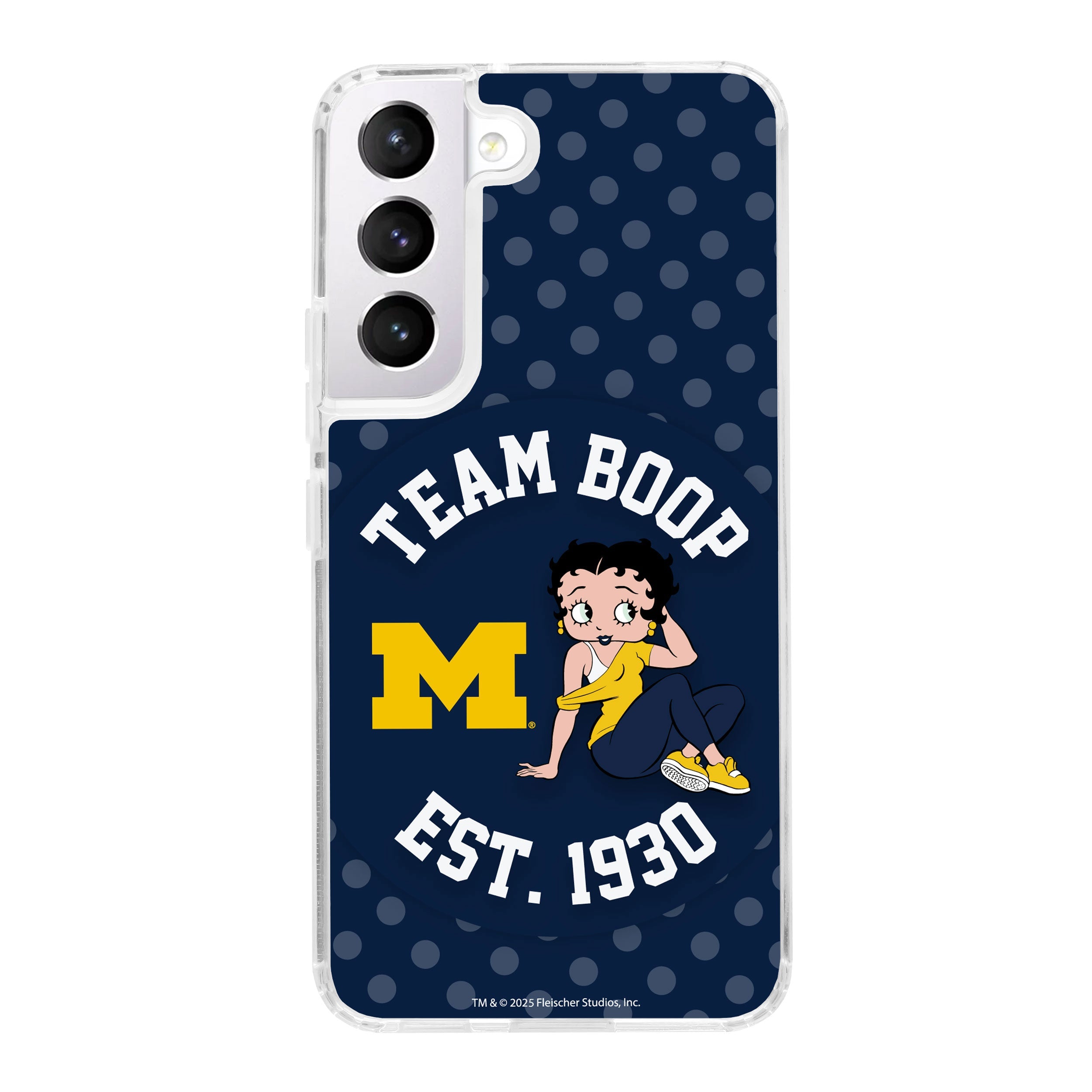 Michigan Wolverines X Betty Boop HD Samsung Galaxy S23 Phone Case | Affinity Bands