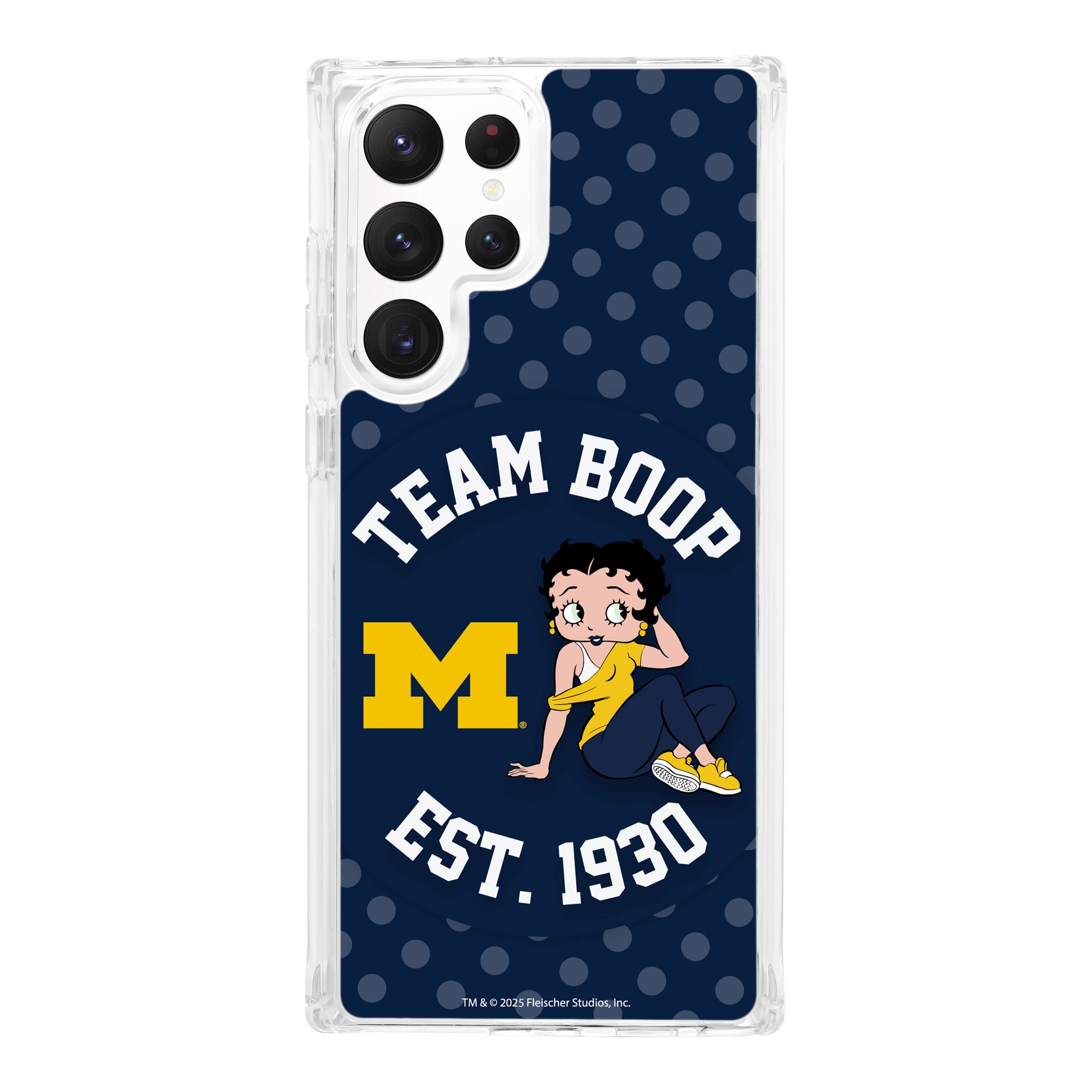 Michigan Wolverines X Betty Boop HD Samsung Galaxy S23 Phone Case | Affinity Bands