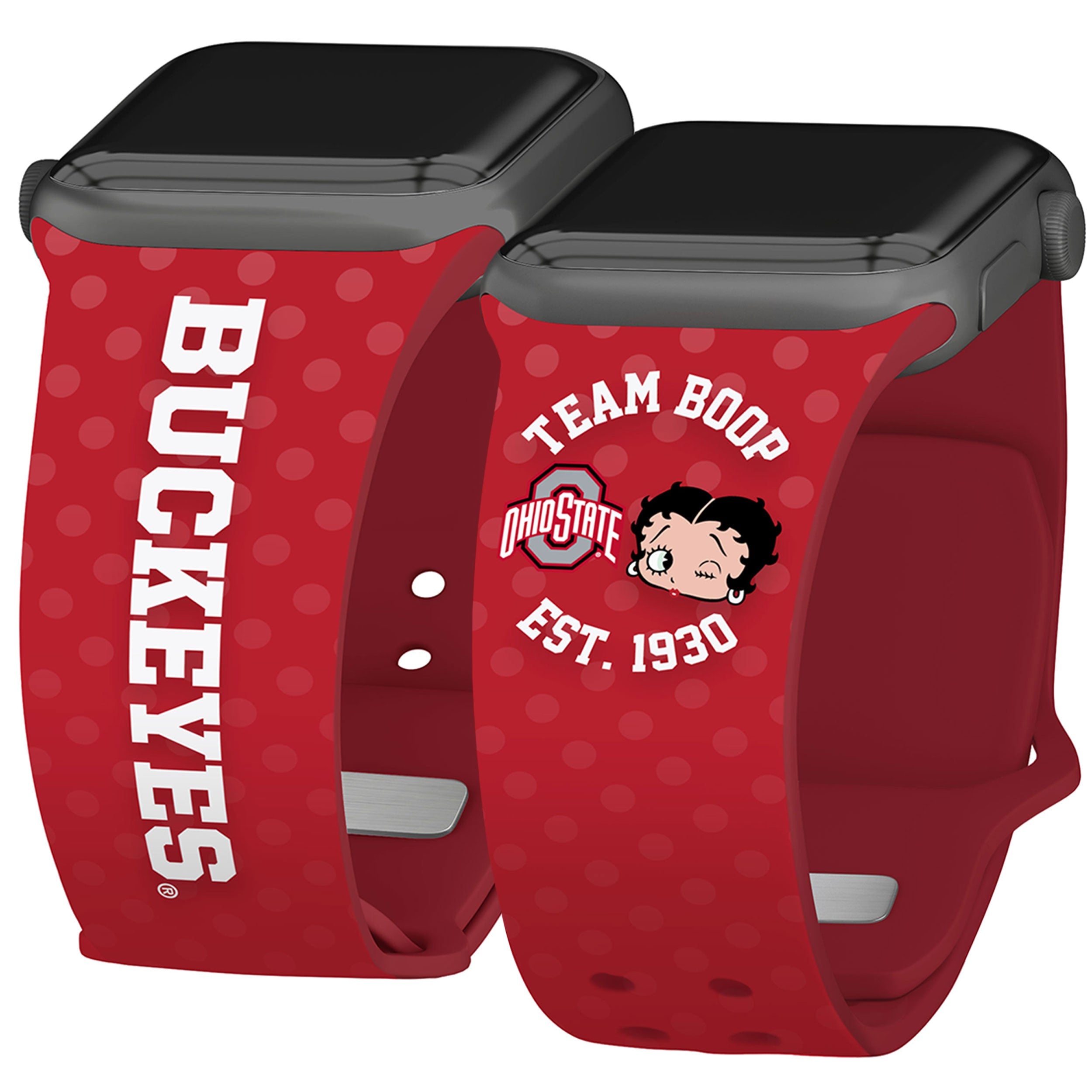 Ohio State Buckeyes X Betty Boop HD Apple Watch Band 1