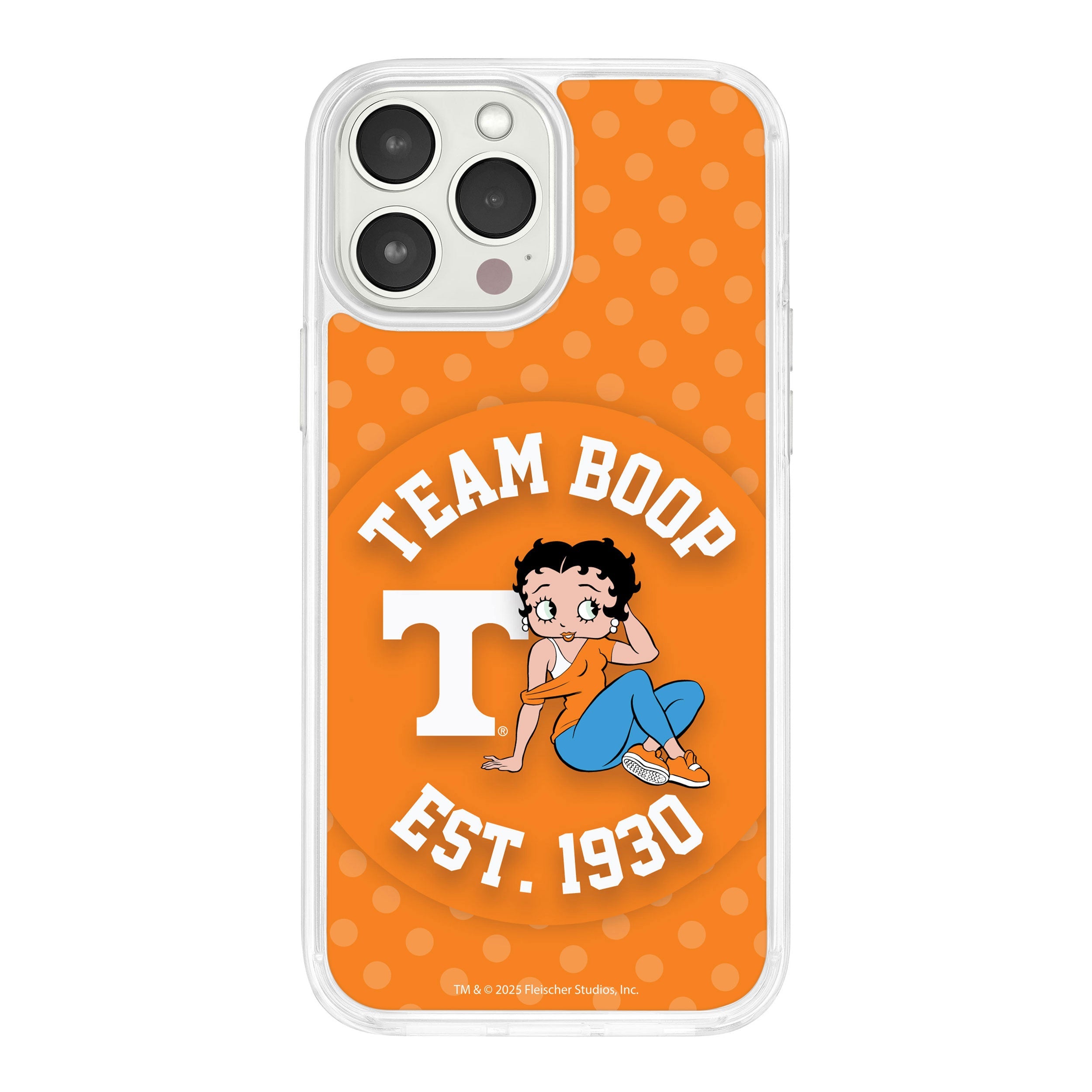 Tennessee Volunteers X Betty Boop HD Apple iPhone 15 Mag-Safe Phone Case 1