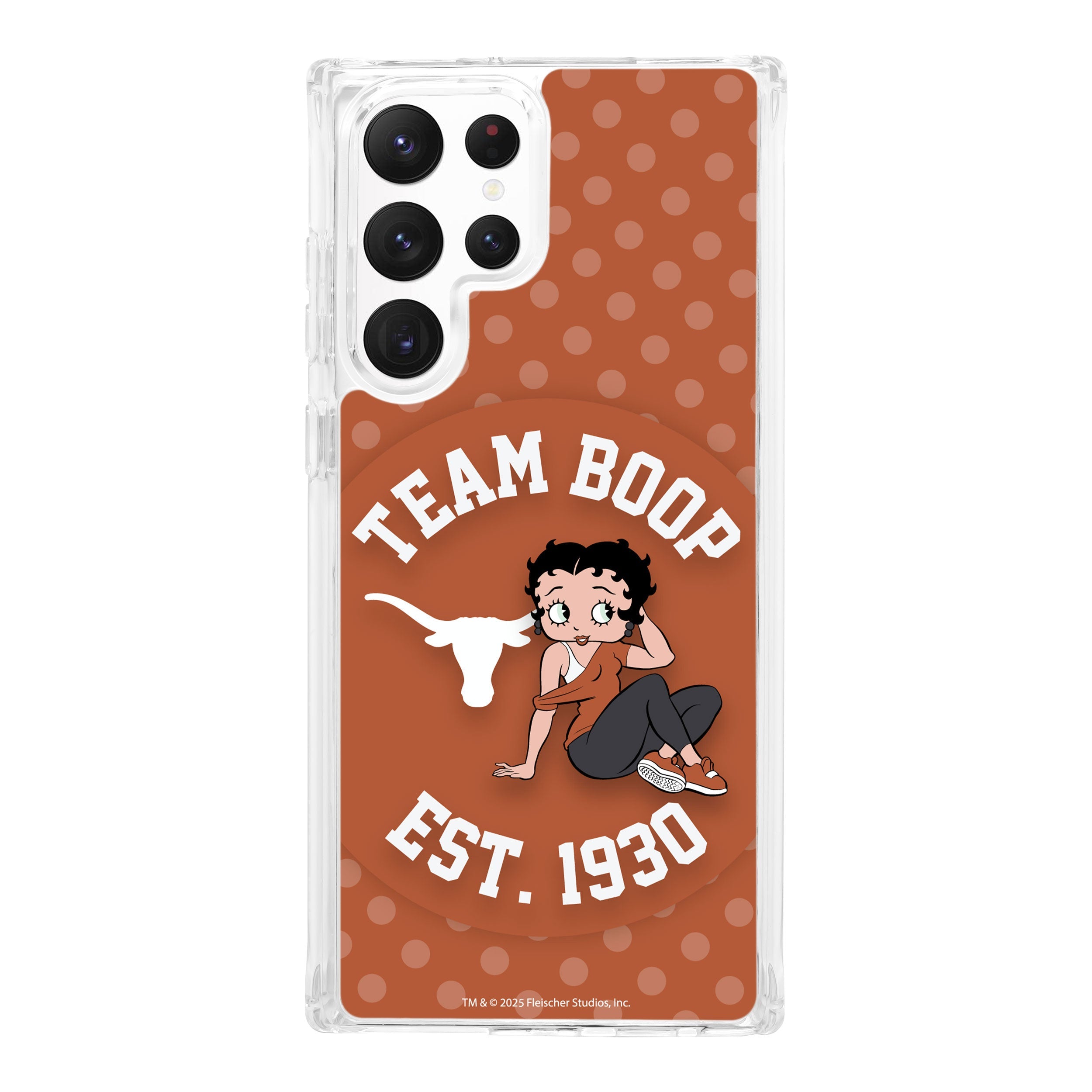 Texas Longhorns X Betty Boop HD Samsung Galaxy S23 Phone Case 2