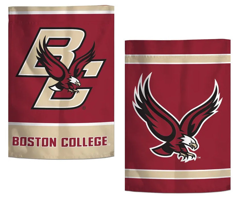 Boston College Garden Flag 2 Sided Logo