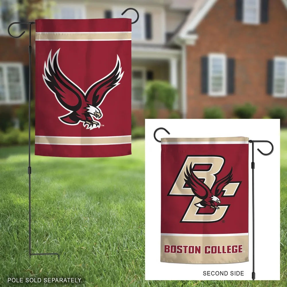 Boston College Garden Flag 2 Sided Logo