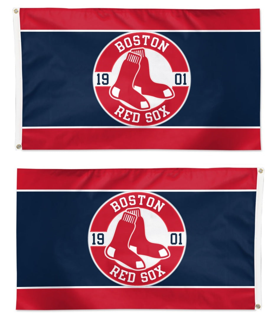 Boston Red Sox Embroidered Flag 2 Sided 3x5