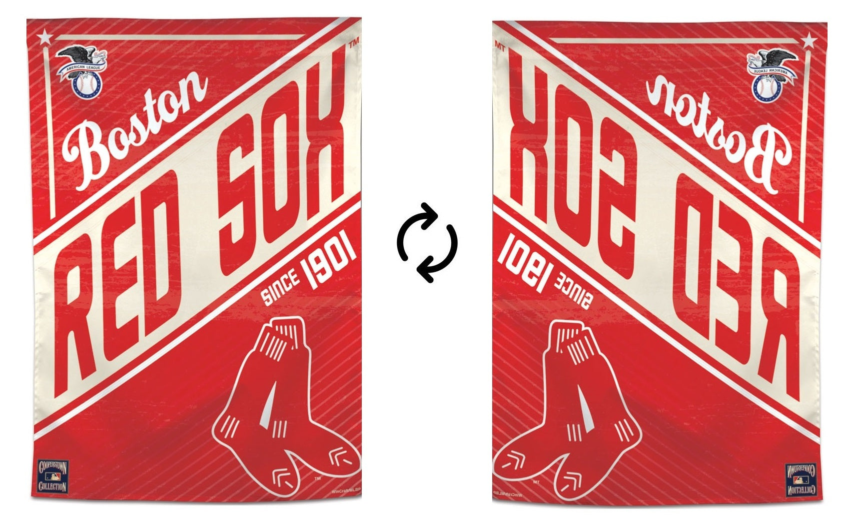 Boston Red Sox Flag Cooperstown Collection House Banner 1
