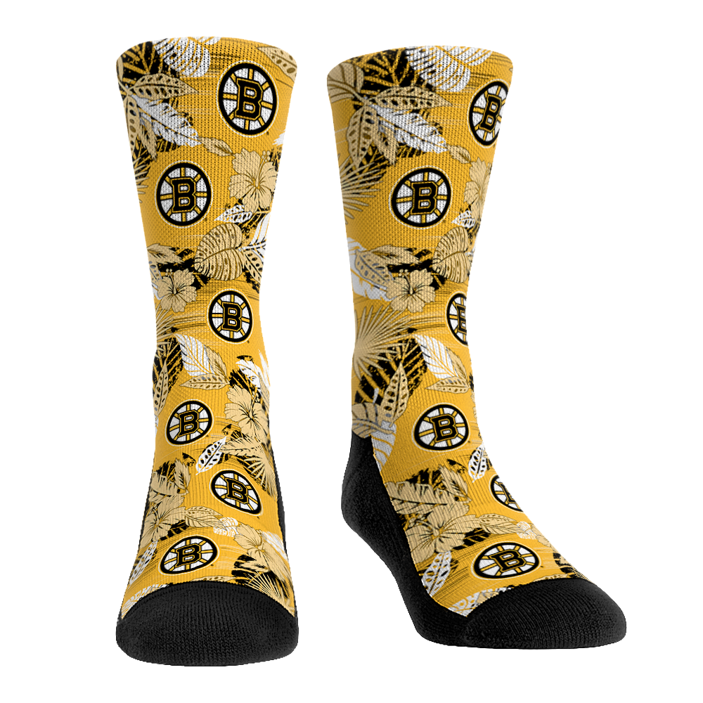 Boston Bruins - Floral | Rock 'Em Socks