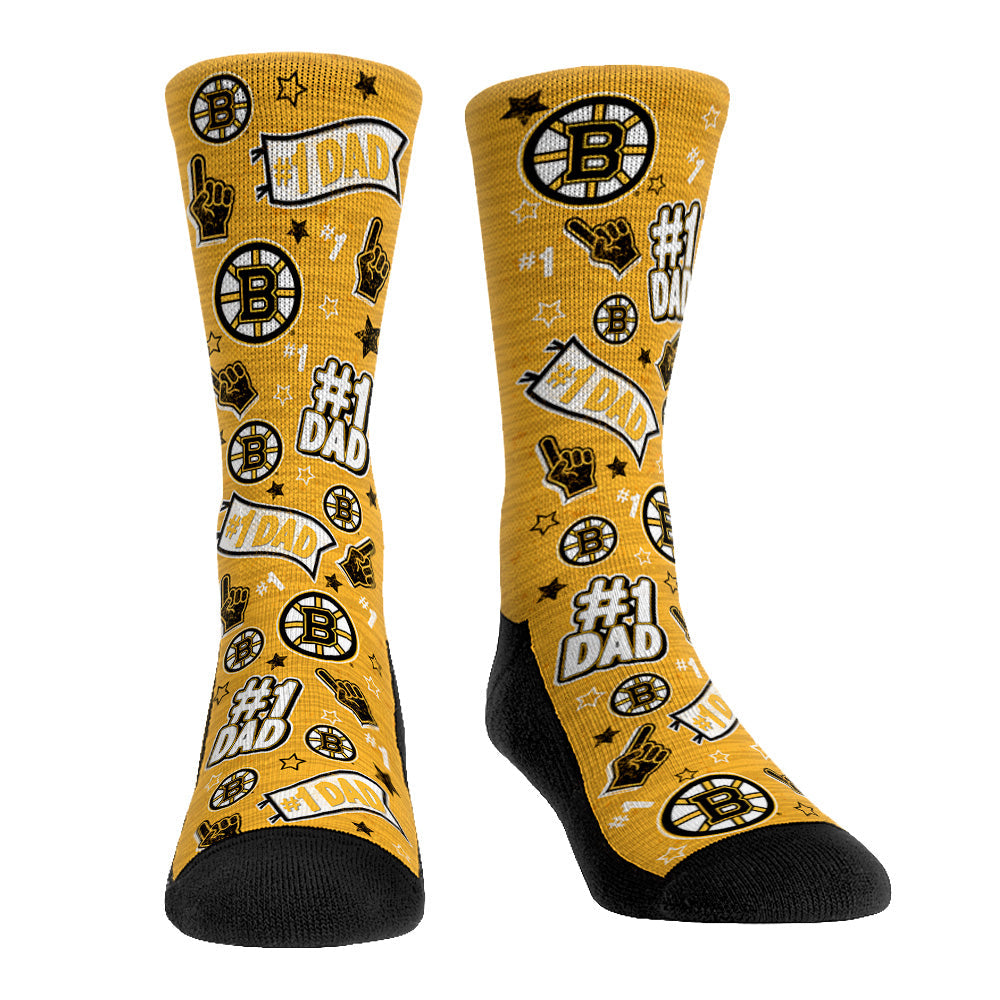 Boston Bruins - #1 Dad | Rock 'Em Socks