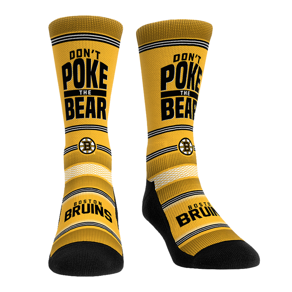 Boston Bruins - Slogan | Rock 'Em Socks