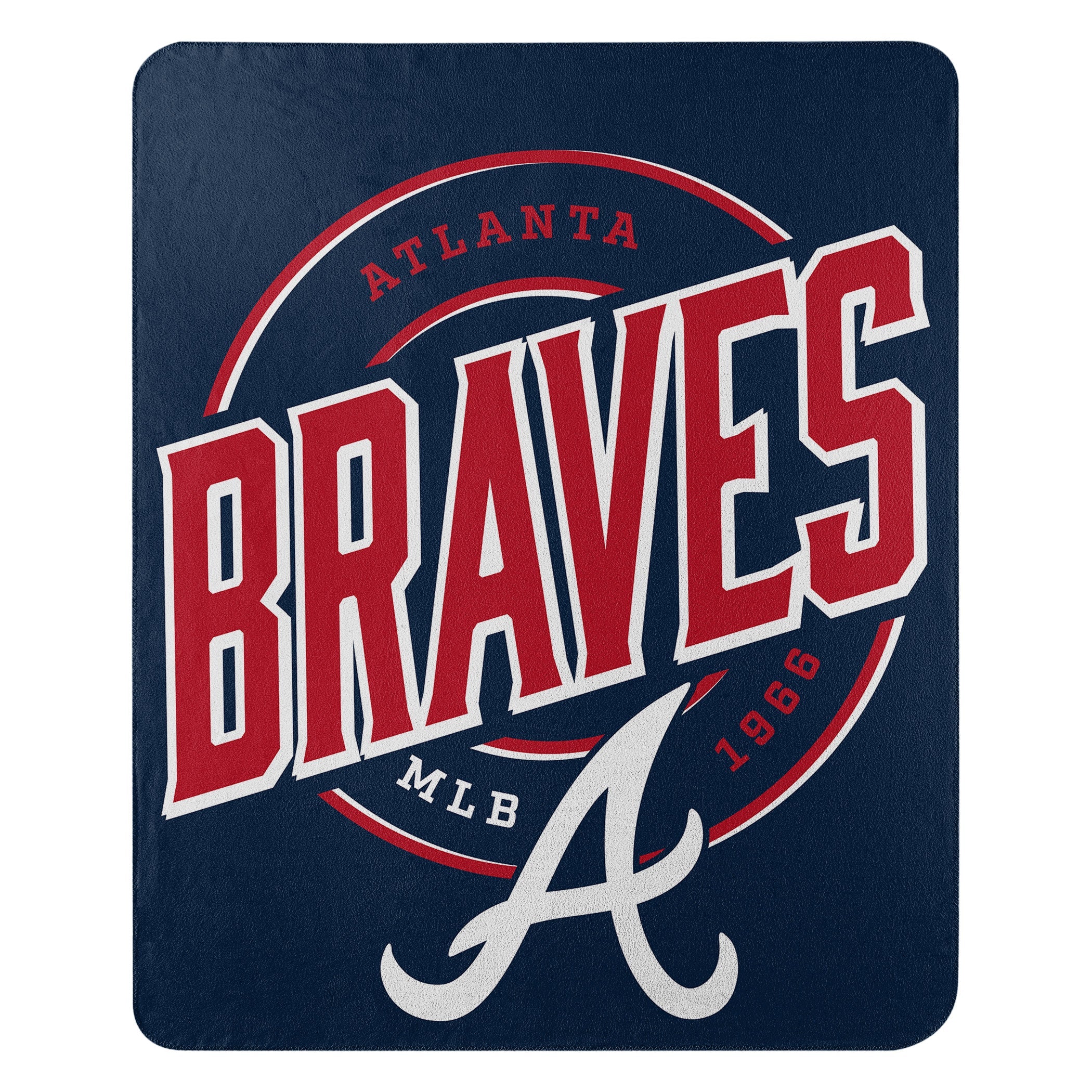 Atlanta Braves 50" x 60" Campaign Fleece Blanket 1