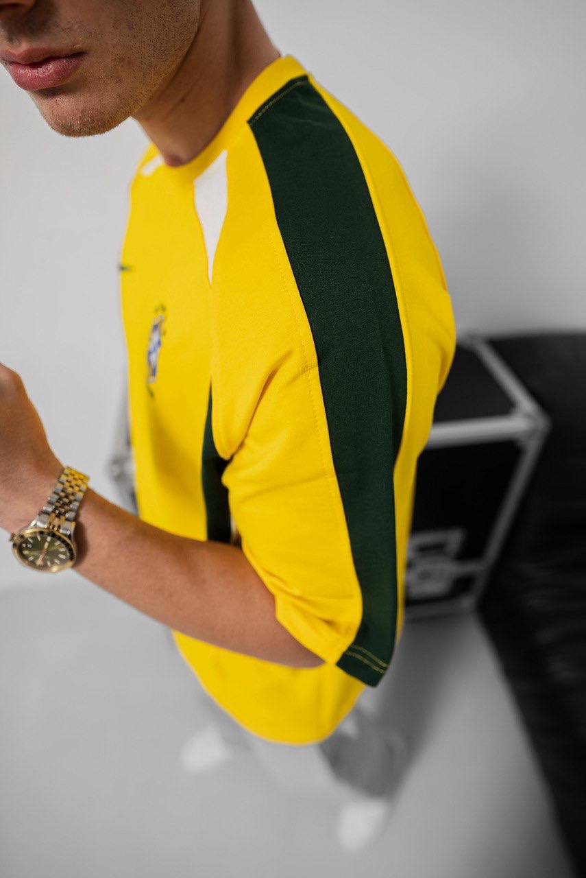 Brazil 2002 Home Jersey - Vintage Football Jersey - Retro Soccer Kit 4