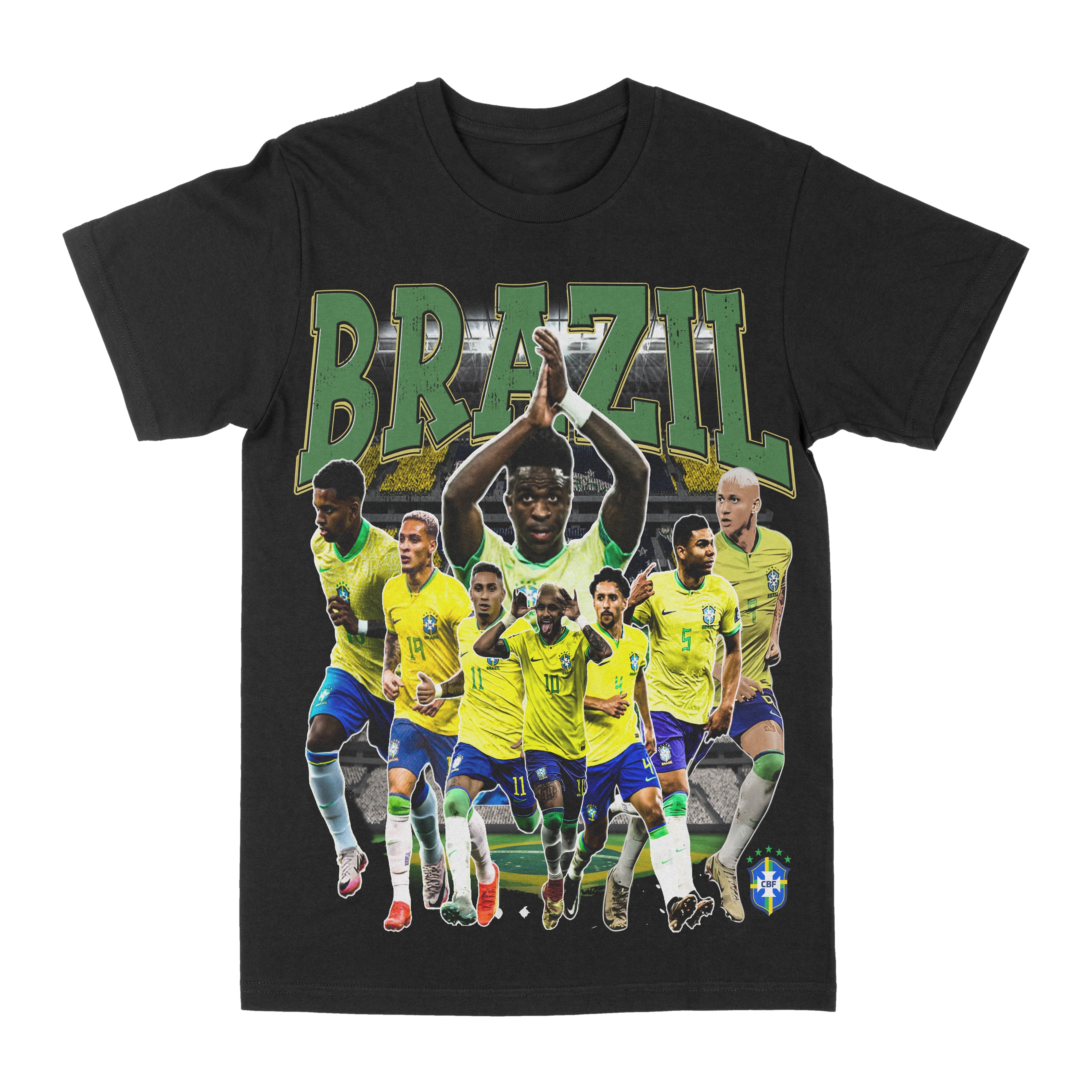 Brazil Soccer Graphic Tee 1