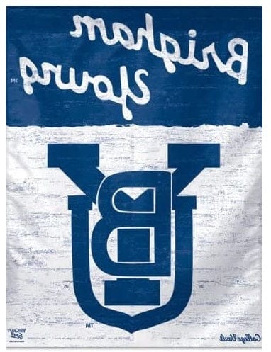 Brigham Young Flag BYU Throwback Logo Vault