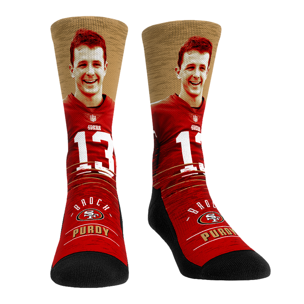 Brock Purdy - San Francisco 49ers - Jumbotron | Rock 'Em Socks 1