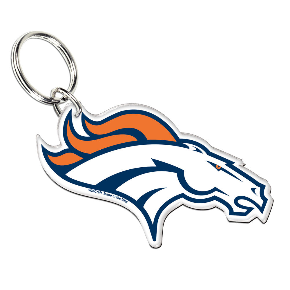 Denver Broncos Acrylic Logo Keychain 1