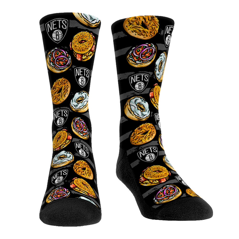 Brooklyn Nets - NY Bagels | Rock 'Em Socks 1