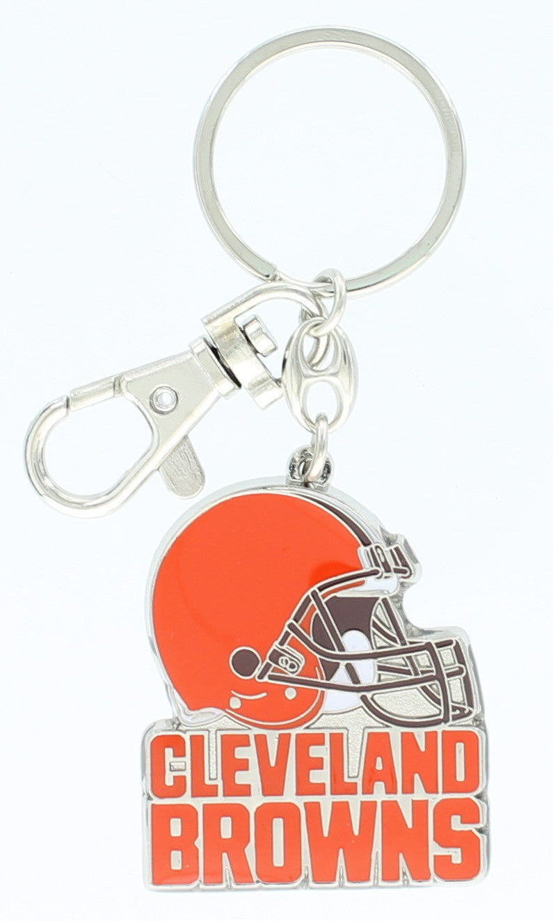Cleveland Browns Heavyweight Football Keychain 1