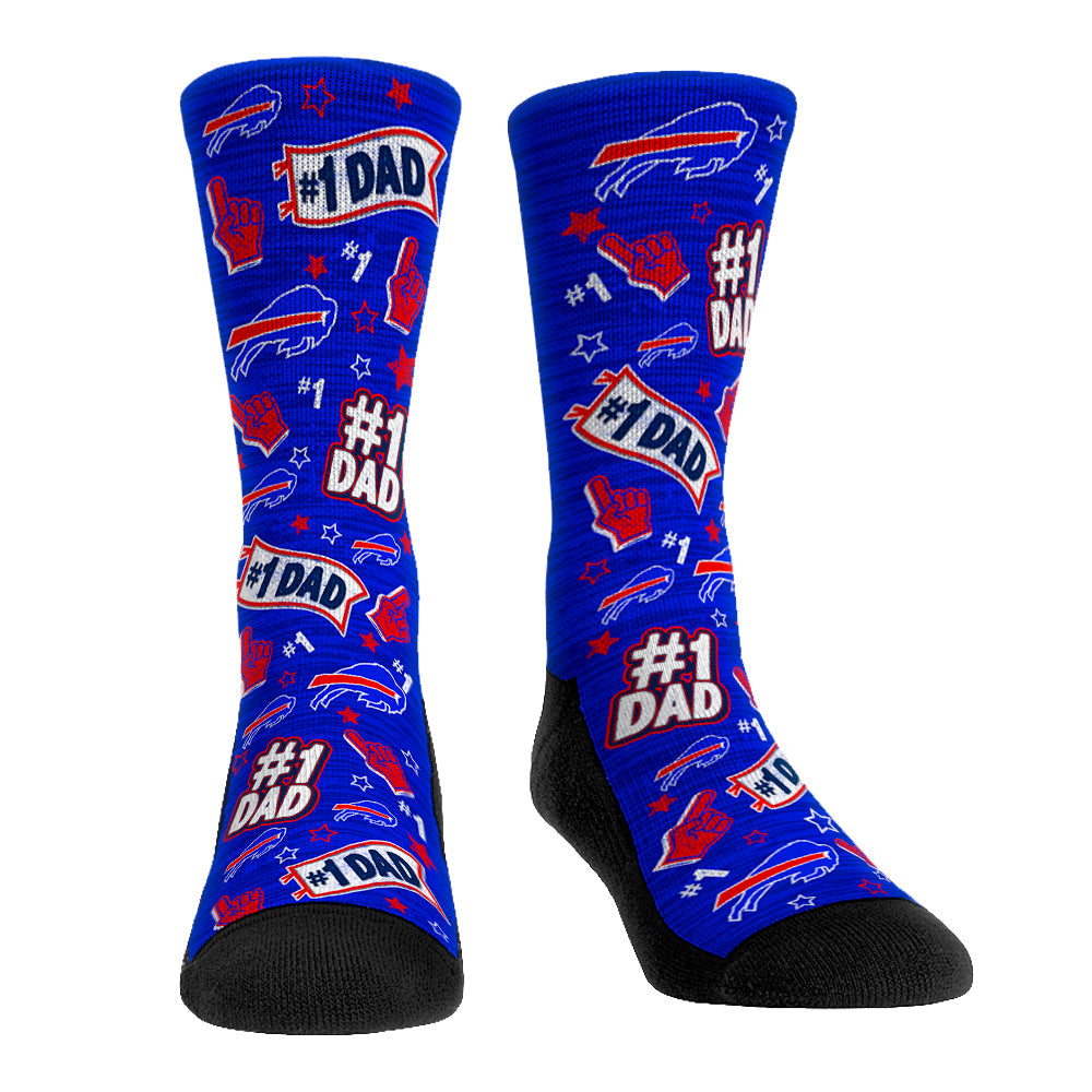 Buffalo Bills - #1 Dad | Rock 'Em Socks