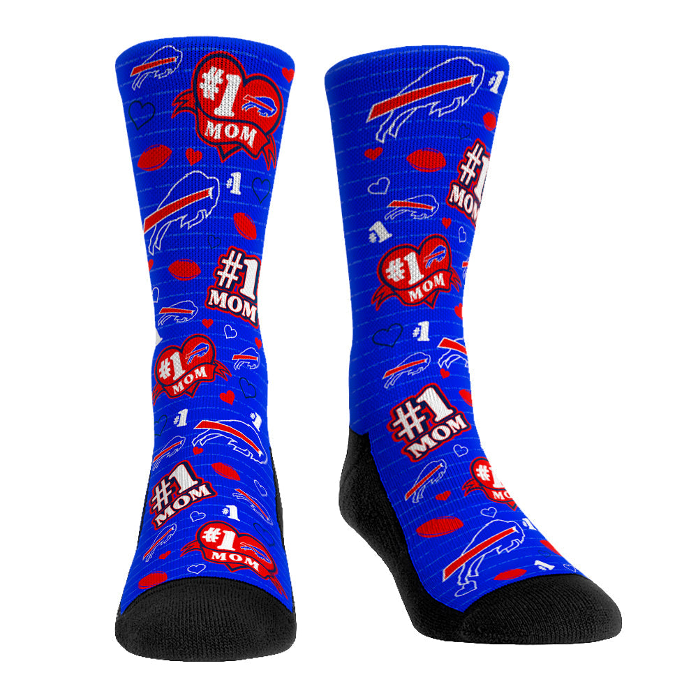 Buffalo Bills - #1 Mom | Rock 'Em Socks
