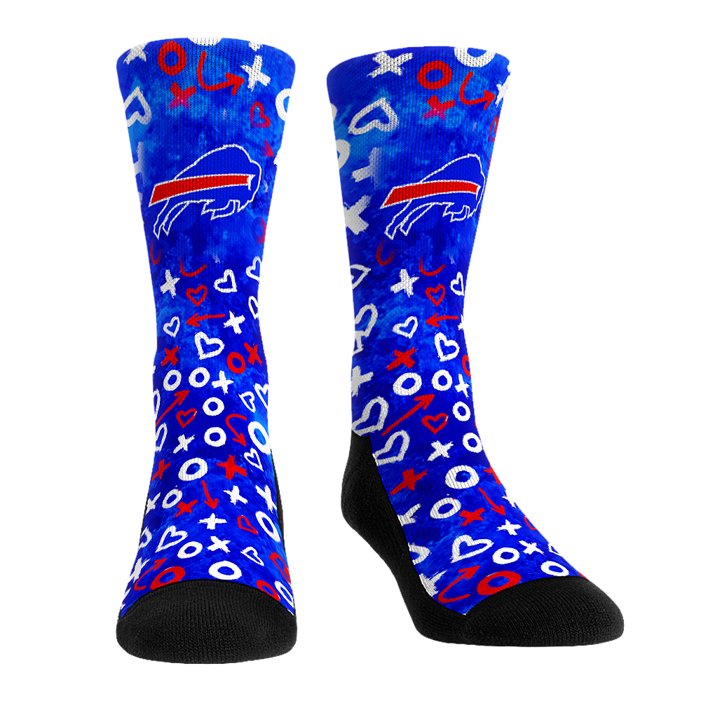 Buffalo Bills - Valentine's Day Hearts | Rock 'Em Socks