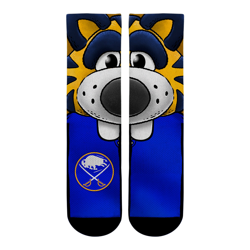 Buffalo Sabres - Split Face Mascot | Rock 'Em Socks