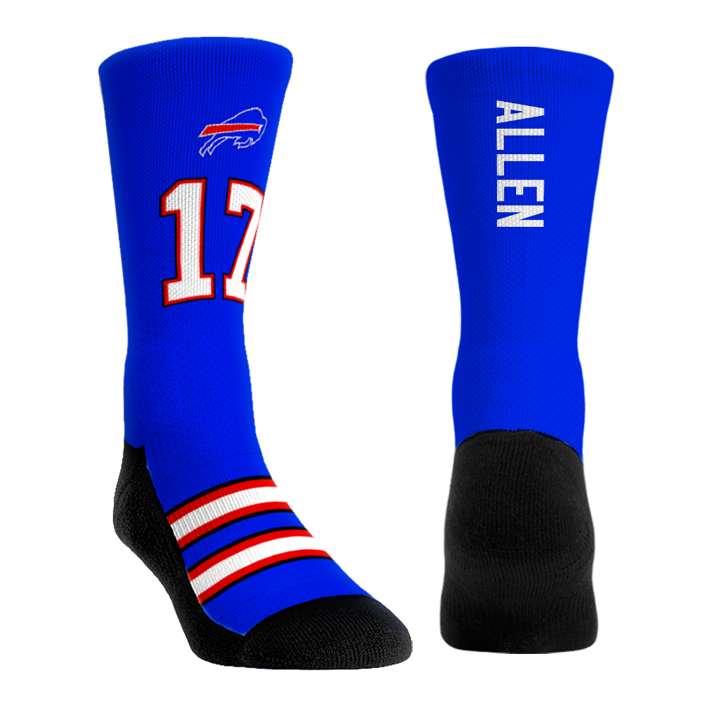 Josh Allen - Buffalo Bills  - Jersey (Blue) | Rock 'Em Socks