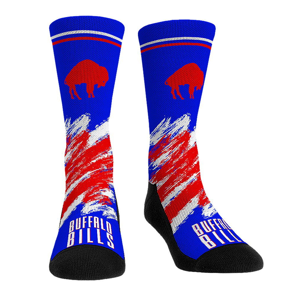 Buffalo Bills - Throwback Paint | Rock 'Em Socks