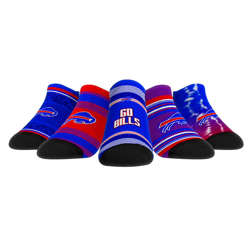 Buffalo Bills - Low Cut  - Super Fan 5-Pack | Rock 'Em Socks