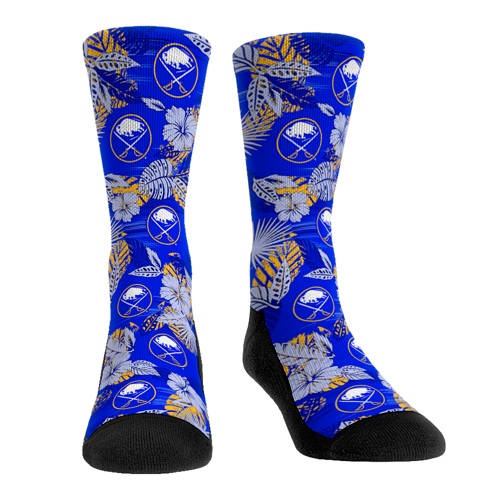 Buffalo Sabres - Floral | Rock 'Em Socks