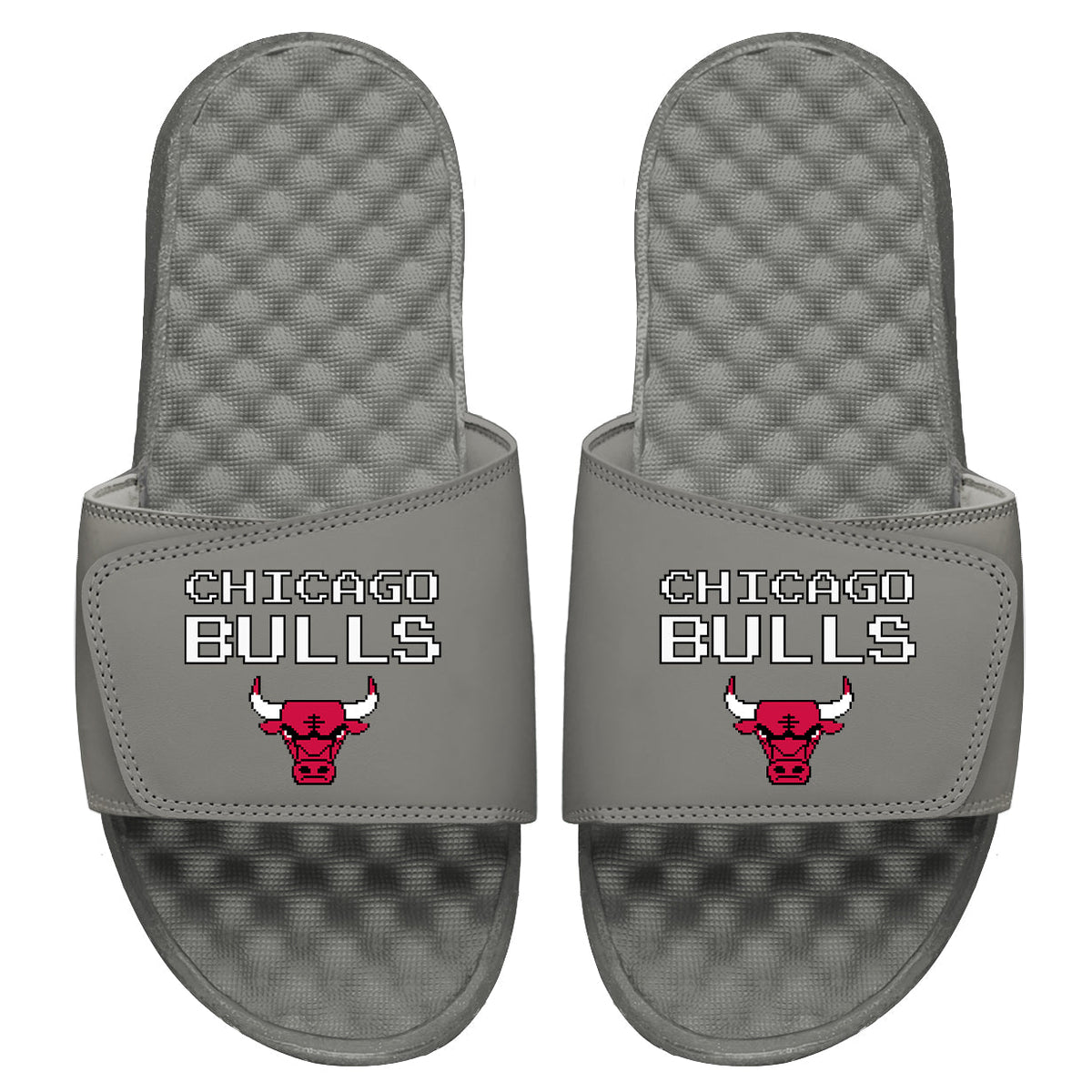 Bulls 8Bit Wordmark Slides 2