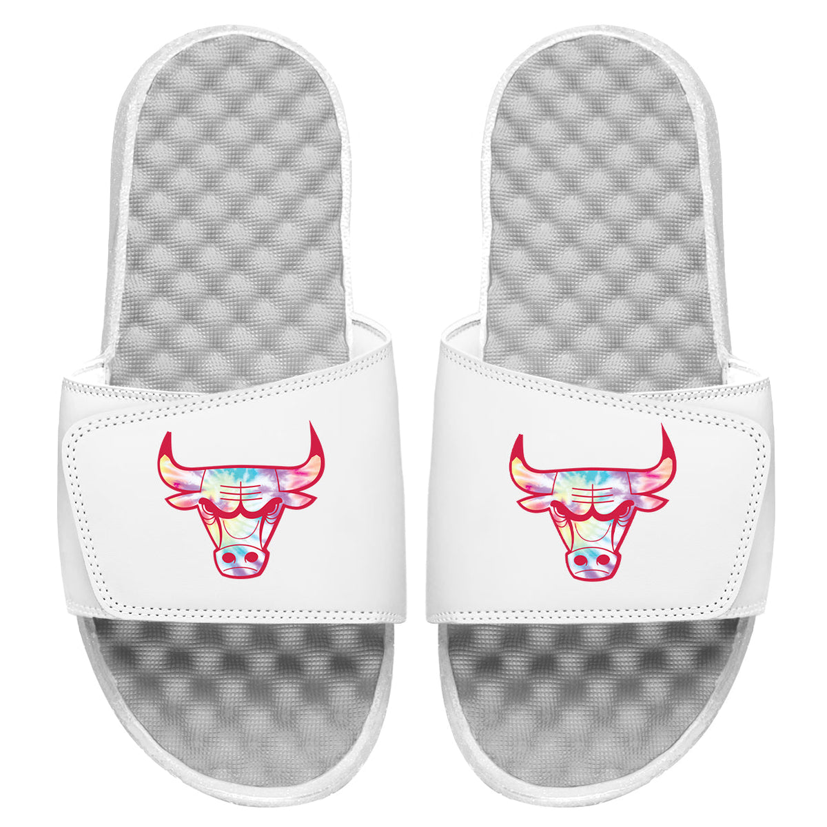 Chicago Bulls Tie Dye Clip Slides 2