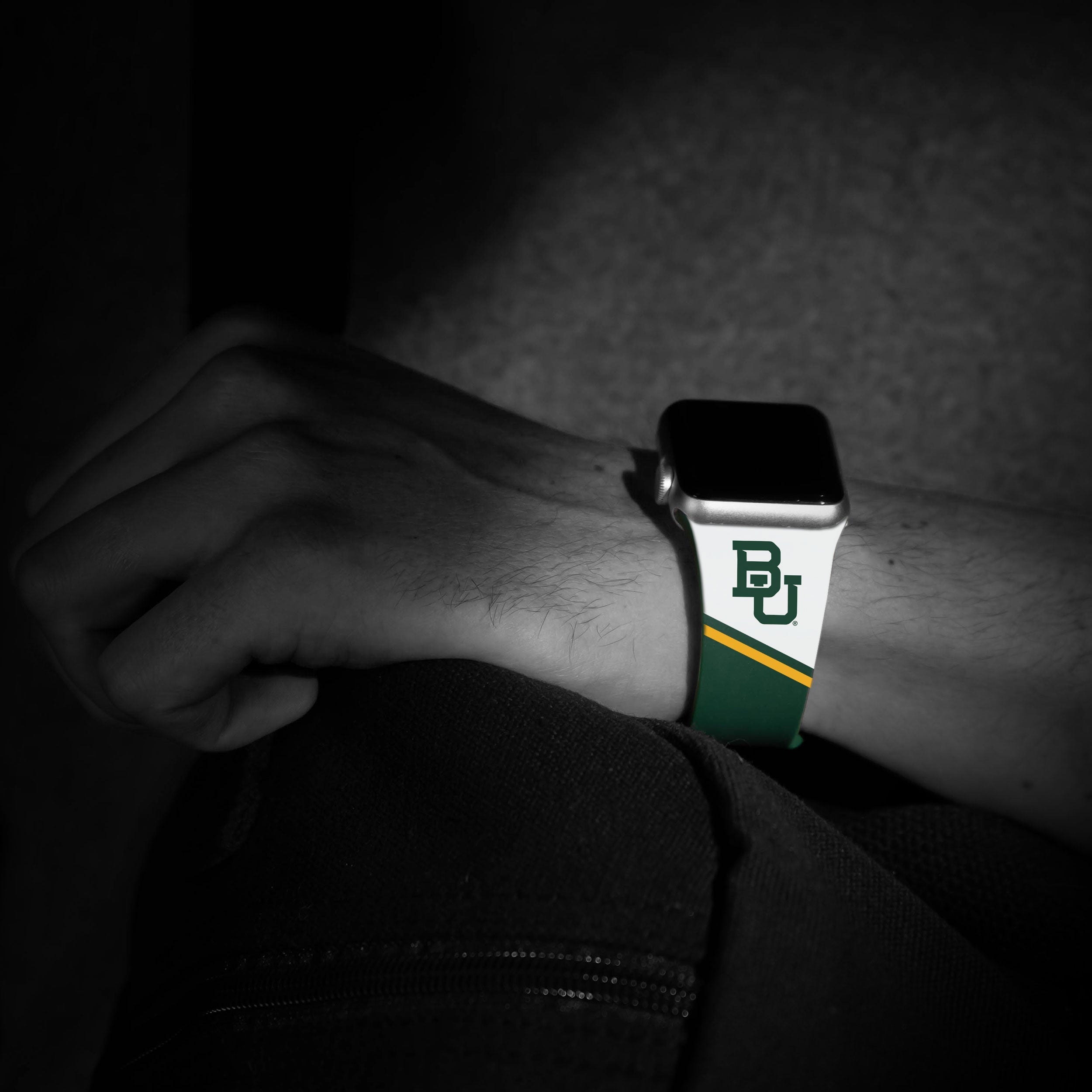 Baylor Bears HD Apple Watch Band 25