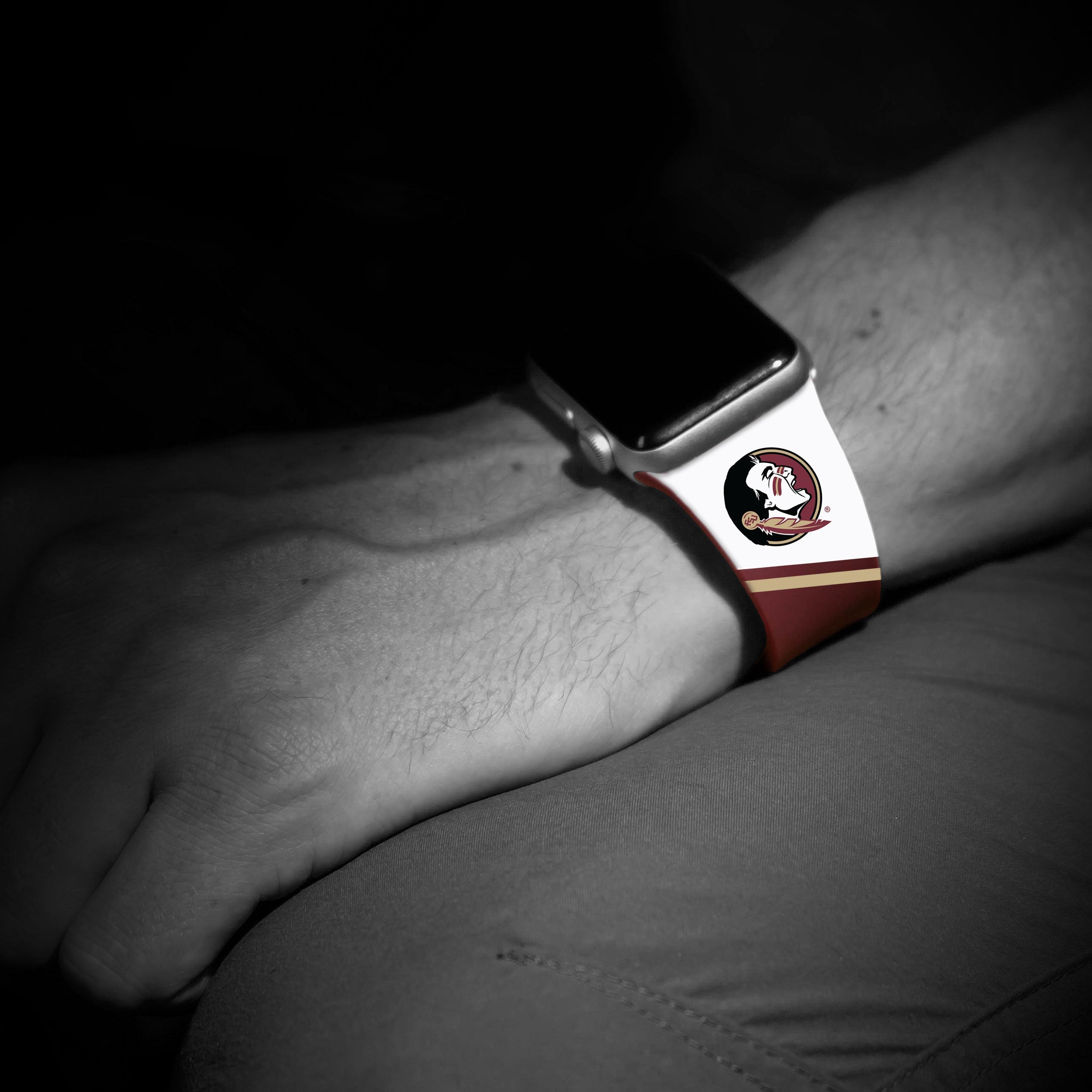 Florida State Seminoles HD Apple Watch Band 25