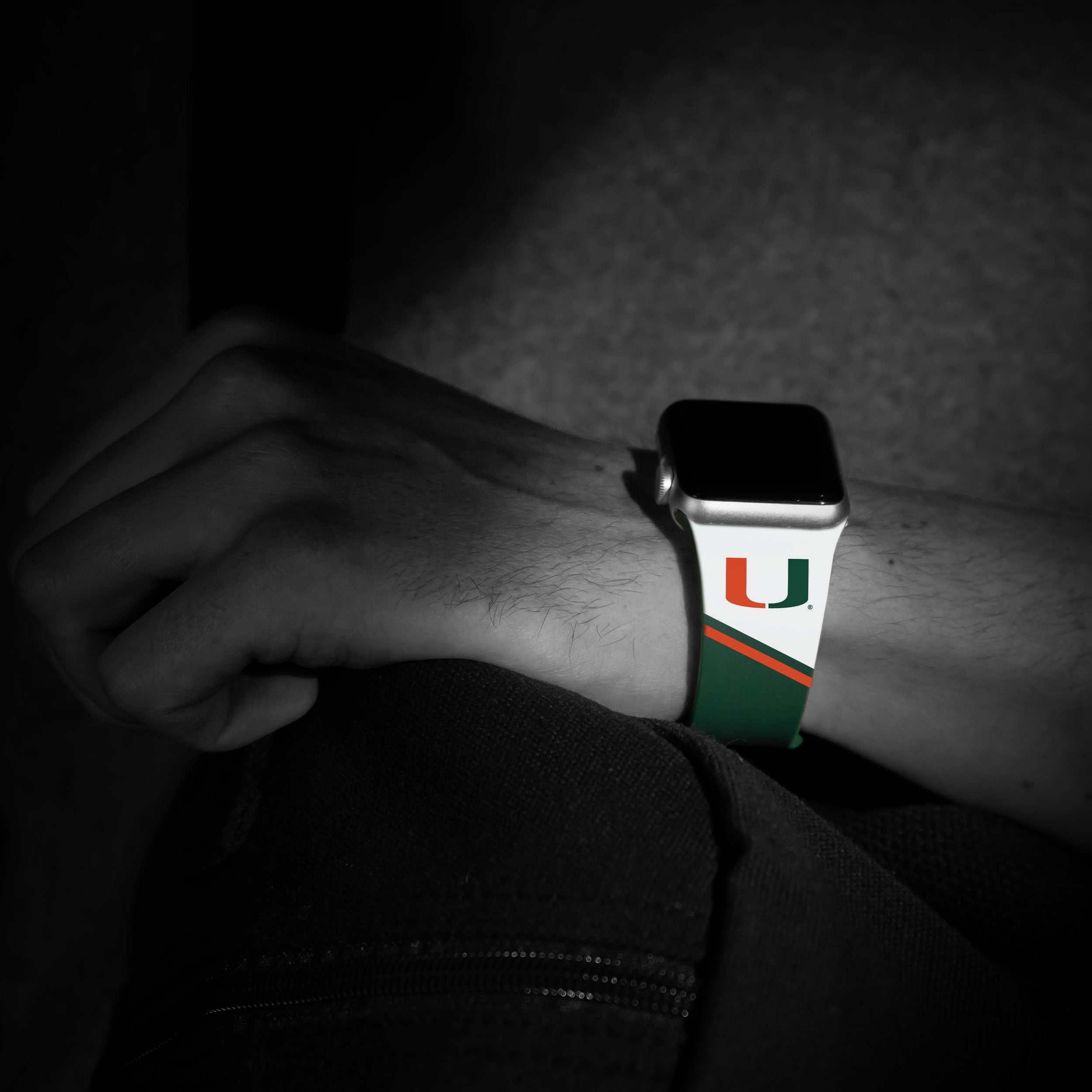 Miami Hurricanes HD Apple Watch Band | Affinity Bands 25