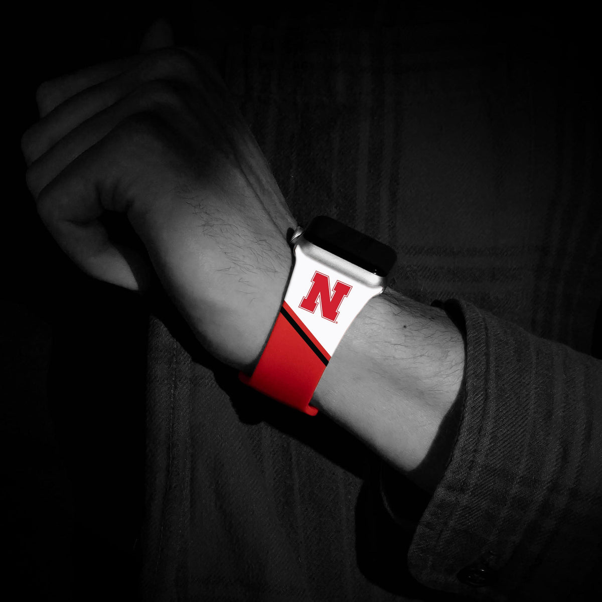 Nebraska Huskers HD Apple Watch Band | Affinity Bands 19