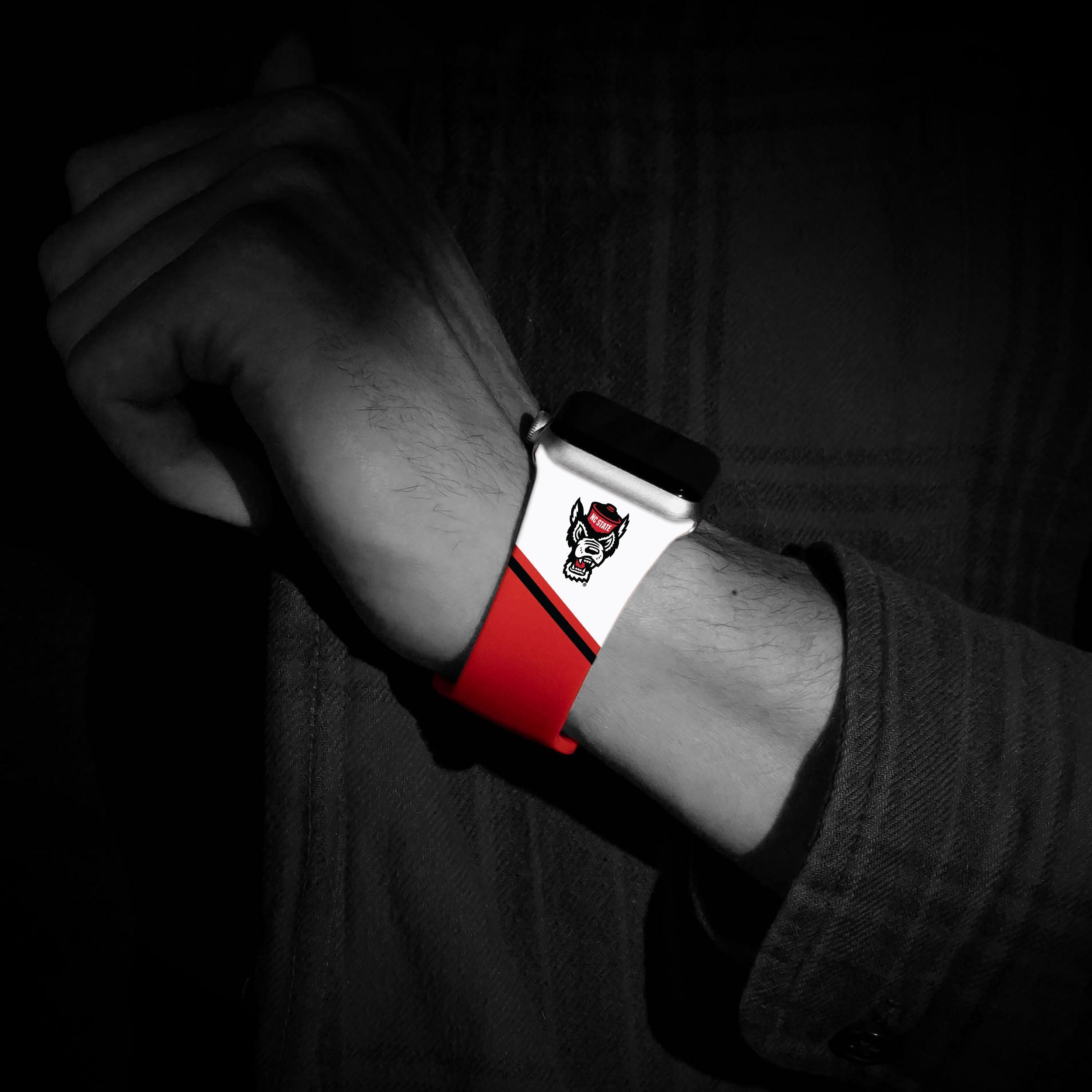 North Carolina State Wolf Pack HD Apple Watch Band 19