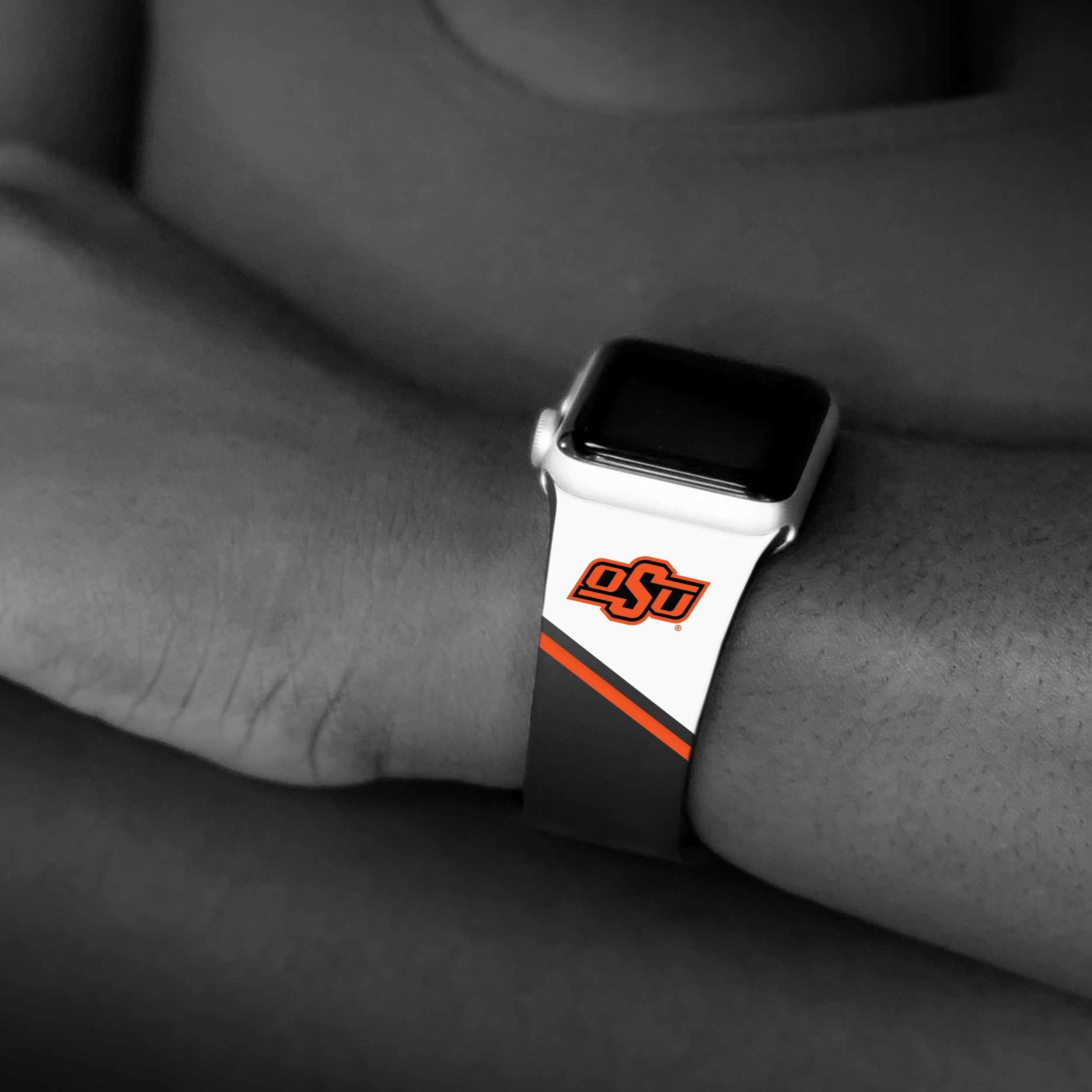Oklahoma State Cowboys HD Apple Watch Band 19